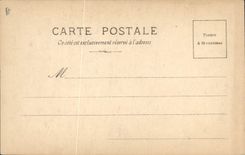 Vintage Postcard Hervieu Awards a medal to