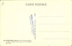 CPA La Fontaine 1621 1695 