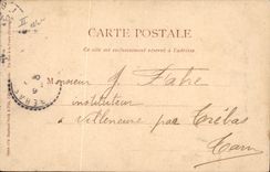 Vintage Postcard Malesherbes