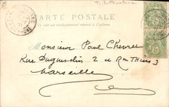 Vintage Postcard Jean de Lafontaine