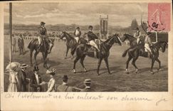 CPA Equitation Hippisme Cheval 