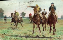 CPA Equitation Hippisme Cheval 