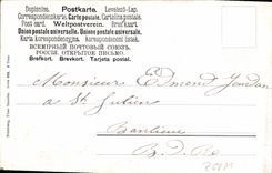 CPA Equitation Hippisme Cheval Chien 