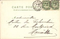 Vintage Postcard Fantasy May Heart