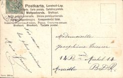 CPA Fantaisie Annee 1906 Bonne annee 