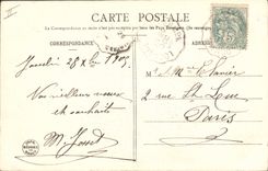 CPA Fantaisie Annee 1906 Enfants Bons souhaits 