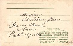 Vintage Postcard Fantasy Year Calendar 1905