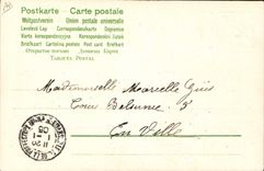 CPA Fantaisie Annee 1905 Fleurs Enfant 