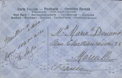 CPA Fantaisie Annee 1909 Russie Russia 