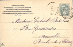 CPA Fantaisie Annee 1905 Trefles Fleurs 