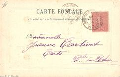 CPA Fantaisie Annee 1904 