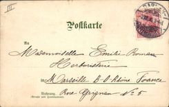 Vintage Postcard Fantasy Month Dezember December