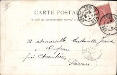 CPA Bateau de Guerre Le Saint Louis Cuirasse d'escadre