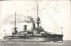 CPA Bateau de Guerre Le St Louis Cuirasse de 1er rang