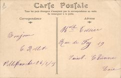 CPA Bateau de Guerre Le cuirasse Suffren