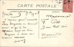 CPA Bateau de Guerre Suffren Croiseur Cuirasse de 1er classe