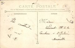 CPA Bateau de Guerre Le Cuirasse a tourelles Suffren 