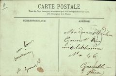 CPA Bateau de Guerre Le Suffren Cuirasse d'escadre a tourelles