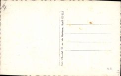 Postal Cine Huguette Faget