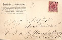 Postal Fantasia Mujer (decorado en tejido)