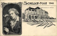 Vintage Postcard Schiller Feier 1905 Marbach