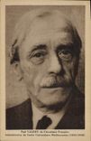 Vintage Postcard Paul Valéry of the French Academy Administrator of the Mediterranean University center
