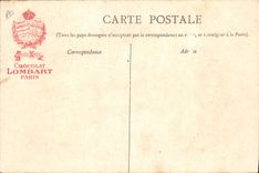 CPA Hector Malot En famille Mariage riche Chocolat Lombart
