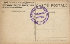 CPA Cheval Equitation Hippisme Un travailleur conscient