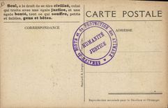 CPA Cheval Equitation Hippisme Un travailleur conscient