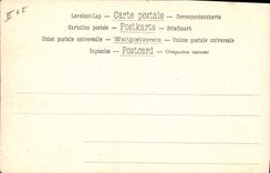 Postal Caballo Equitación Hípica Conejos