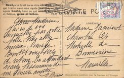 CPA Cheval Equitation Hippisme Un travailleur conscient