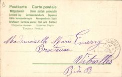 Vintage Postcard Fantasy Flowers Year 1905 Child Angel