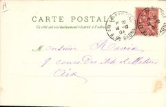 Vintage Postcard Fantaisie May Water mill