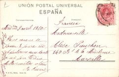 CPA Corrida Course de taureaux Caida del picador 