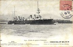 CPA Bateau de Guerre Sully Croiseur Cuirasse 