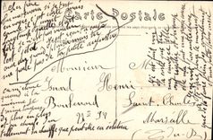 CPA Bateau de Guerre Suffren Cuirasse d'escadre 