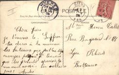 CPA Bateau de Guerre Le Suffren Cuirasse d'escadre 