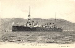 CPA Bateau de Guerre Le Sully Croiseur cuirasse 