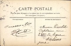 CPA Bateau de Guerre Le Suffren Cuirasse de 1ere classe 