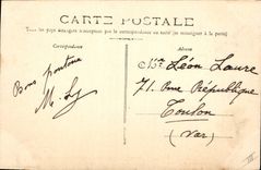 CPA Bateau de Guerre Suffren Cuirasse de 1er rang 