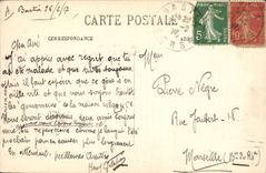 CPA Bateau de Guerre Le Suffren Cuirasse d'escadre Vaisseau amiral 