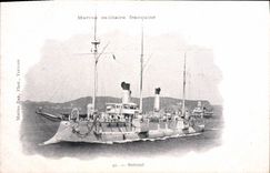 CPA Bateau de Guerre Surcouf 