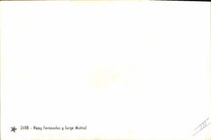 Postal Cine Nany Fernandez allí Jorge Mistral