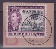 Gambie Gambia Cancelled Gunjur 1S Elephant