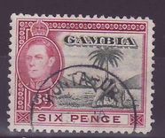 Gambie Gambia Cancelled Kunta-Ur  3d Elephant