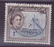 Gambie Gambia Cancelled Kunta-Ur  1/3 Bateau