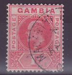 Gambie Gambia Cancelled Macarthy Island 1d