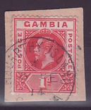 Gambie Gambia Cancelled Macarthy Island 1d