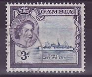 Gambie Gambia Cancelled Georgetown 3d Boat Lady Wright 