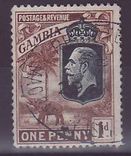 Gambie Gambia Cancelled Macarthy Island 1d Registered Cancel